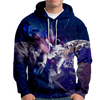 "SPACE FALL" - All-Over Sublimated Hoodie