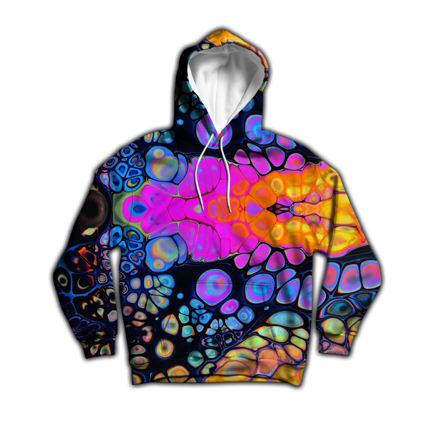 "COSMIC LAVA" - All-Over Sublimated Hoodie