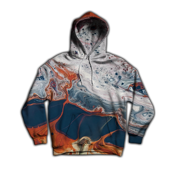"MICROVERSE OCEAN" - All Over Sublimated Hoodie